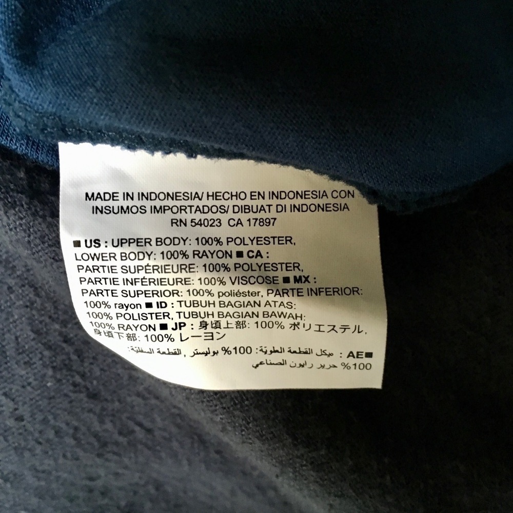 Old Navy Blue Sleeveless Blouse - Picture 4 of 4